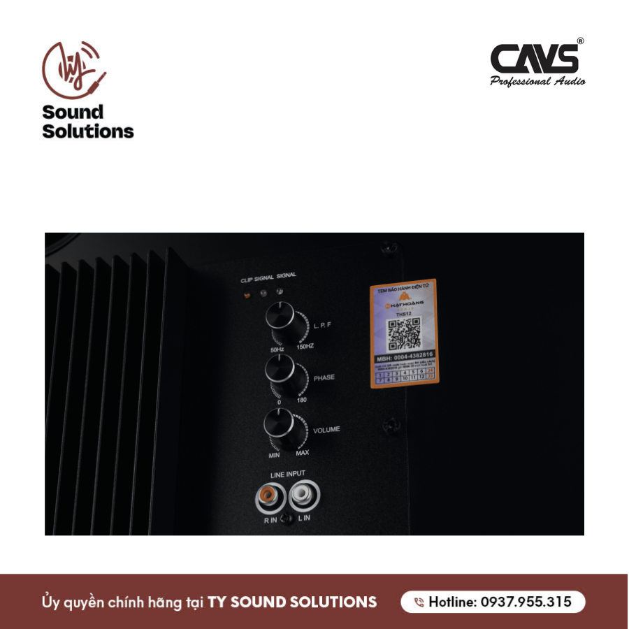 SUB ĐIỆN - CAVS THS12 PRO