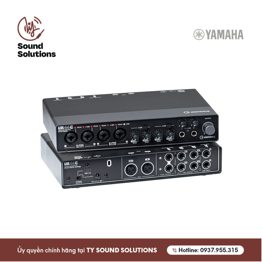SOUNDCARDS CHÍNH HÃNG - STEINBERG UR44
