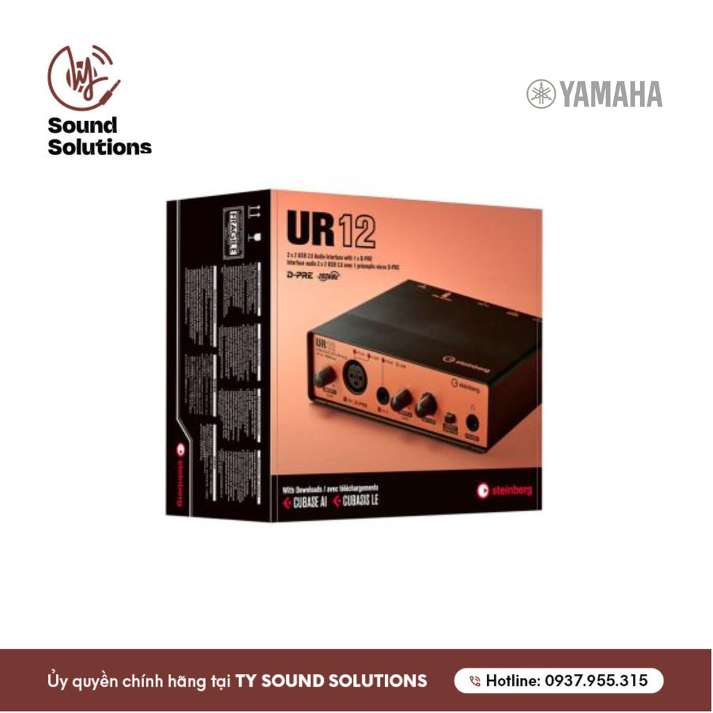 SOUNDCARDS CHÍNH HÃNG - STEINBERG UR12B