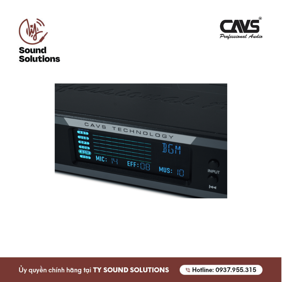 VANG CƠ CHÍNH HÃNG - CAVS K3000 PRO