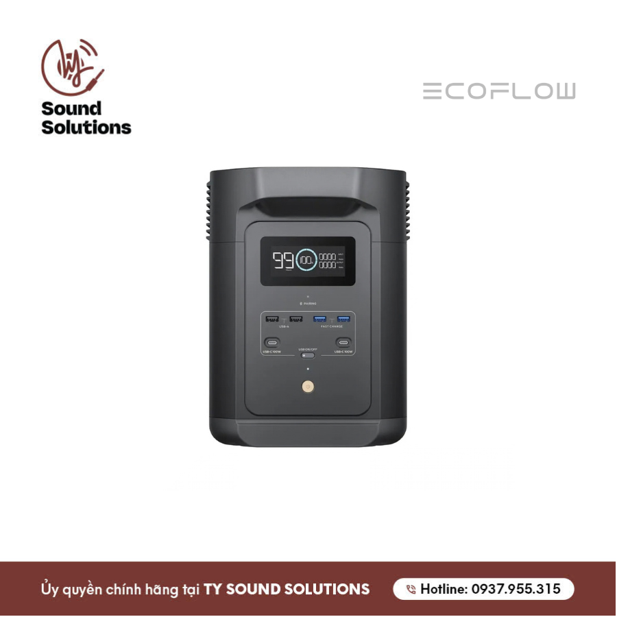 TRẠM SẠC ĐIỆN CHÍNH HÃNG - ECOFLOW DELTA MINI-E980