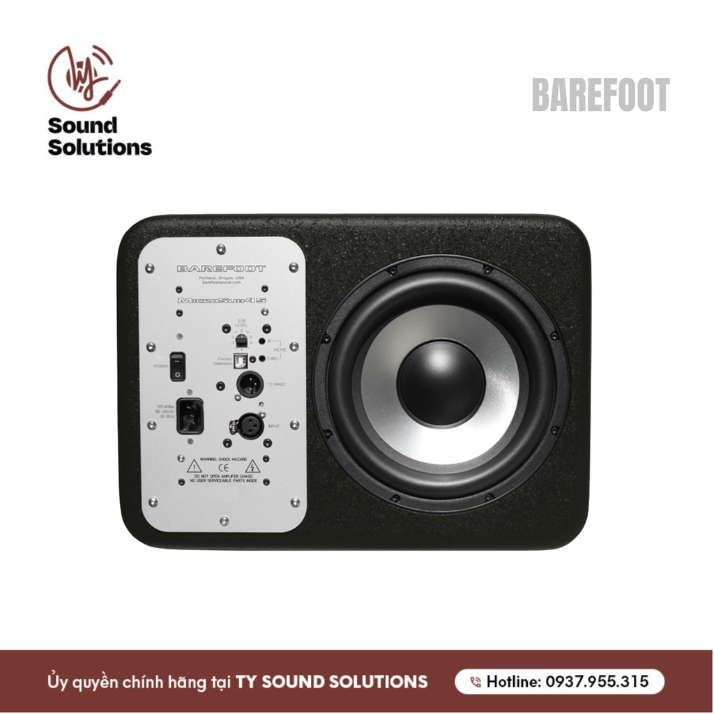 LOA KIỂM ÂM CHÍNH HÃNG - BBAREFOOT MIRCOSTACK45