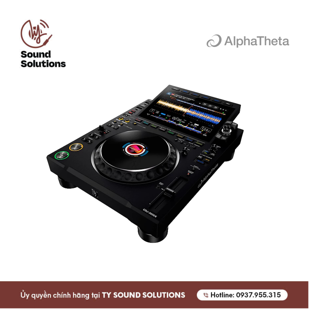 BÀN DJ CHÍNH HÃNG - PIONEER CDJ 3000X