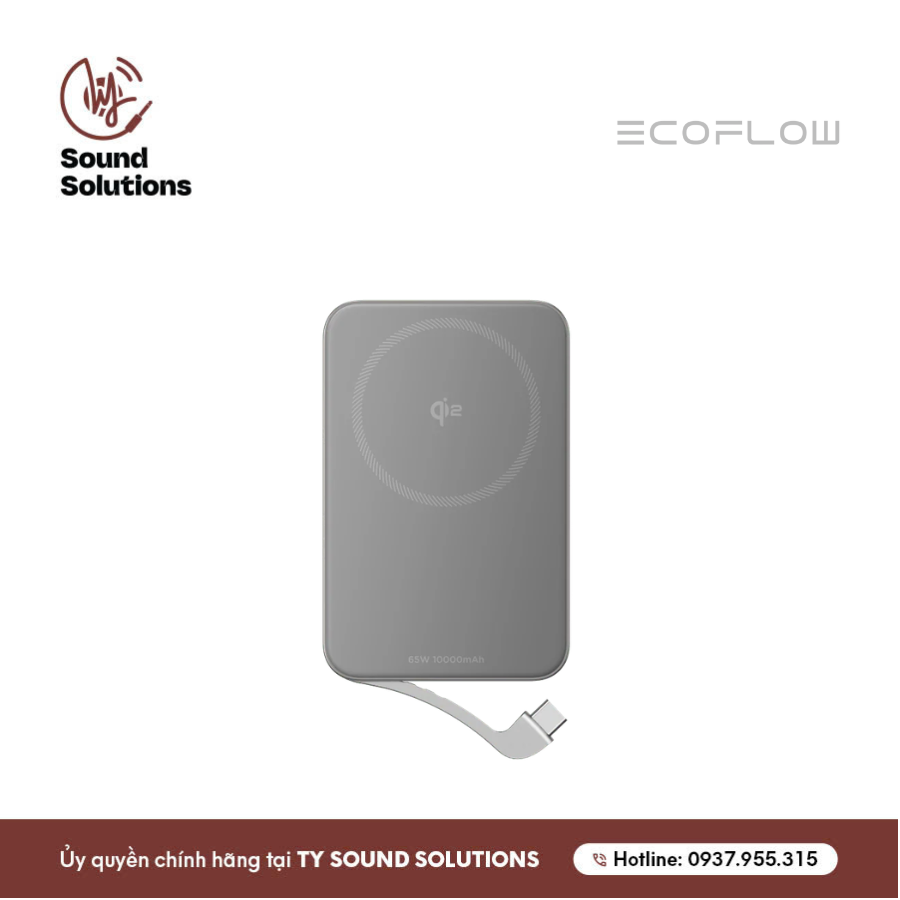 PIN SẠC DỰ PHÒNG -  ECOFLOW RAPID MAGNETIC POWER BANK 10000MAH, SKU: EF-RAPID10000