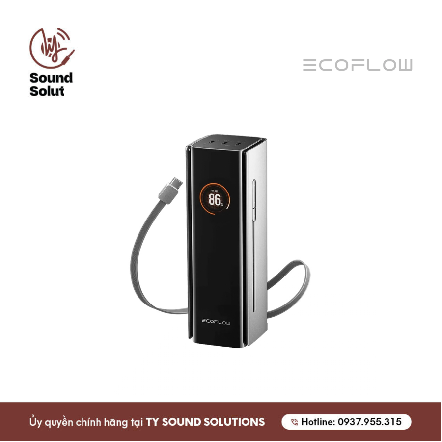 PIN SẠC DỰ PHÒNG - ECOFLOW RAPID PRO POWER BANK(27000MAH), EF-HB-140, SKU: EF-RAPIDPRO27K-CN