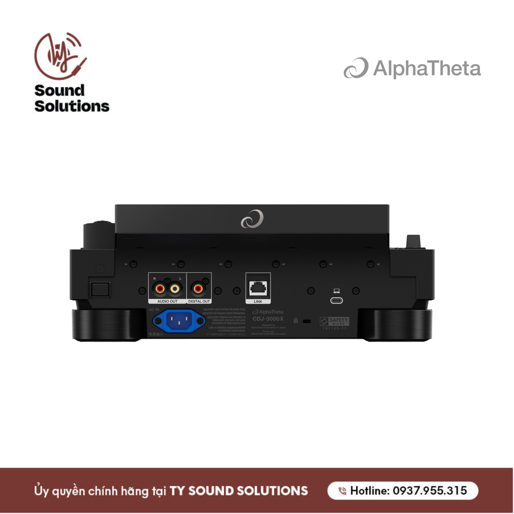 BÀN DJ CHÍNH HÃNG - PIONEER CDJ 3000X