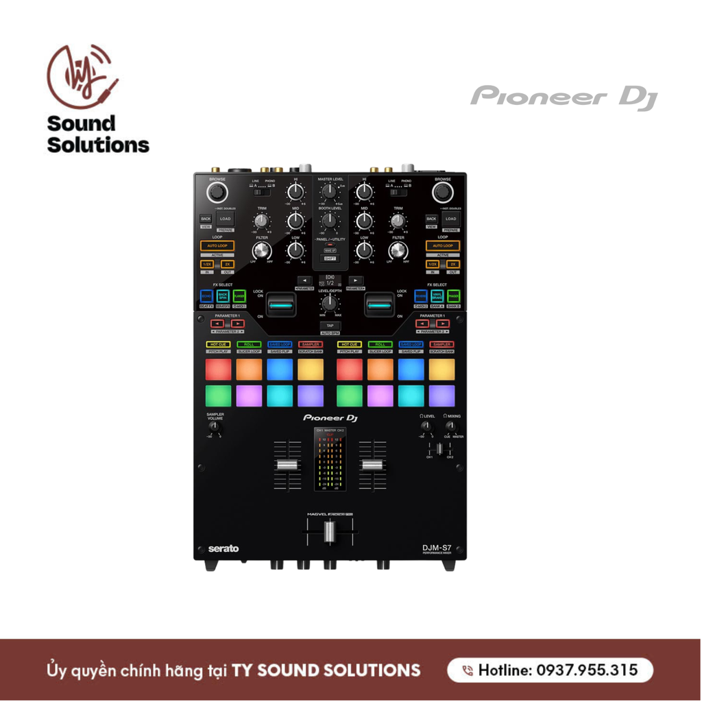 MIXER DJ CHÍNH HÃNG - PIONEER DJM-S7