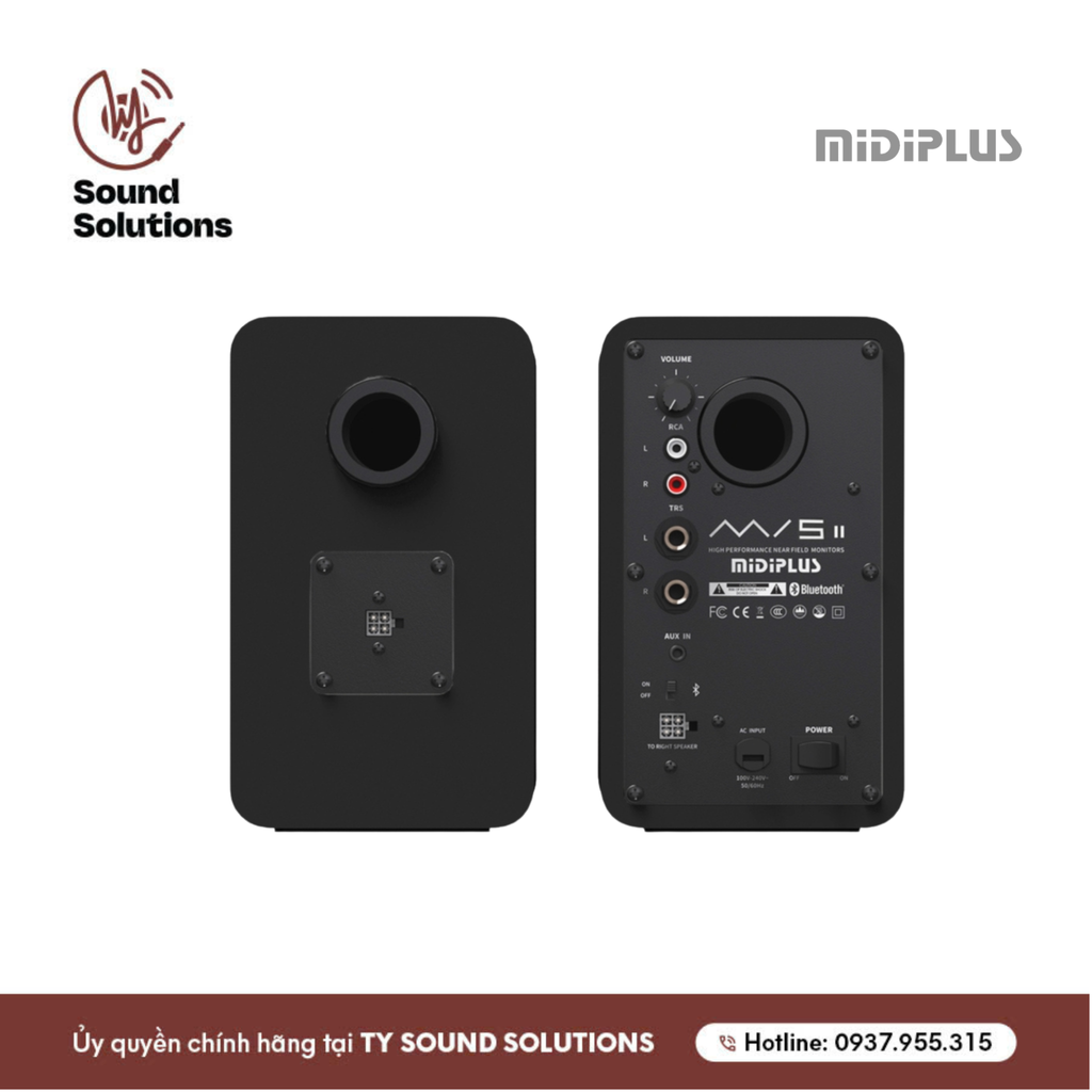 LOA KIỂM ÂM CHÍNH HÃNG - MIDIPLUS MI5 V2