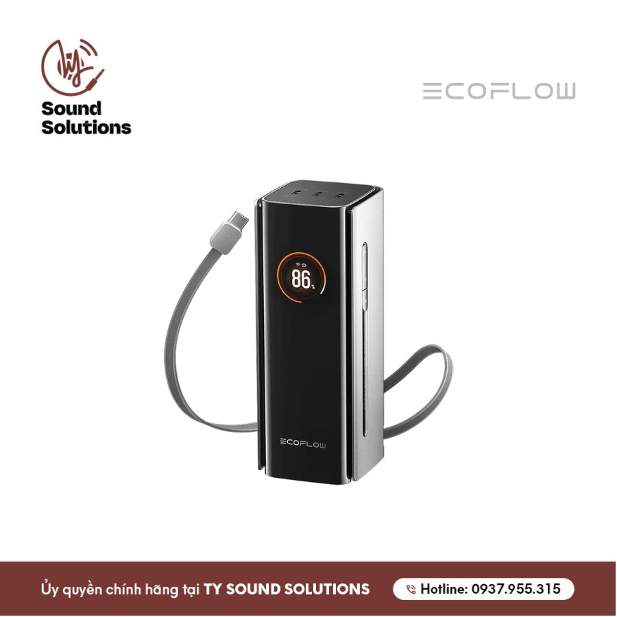 PIN SẠC DỰ PHÒNG - ECOFLOW RAPID PRO POWER BANK(27000MAH),EF-HB-140, SKU: EF-RAPIDPRO27K