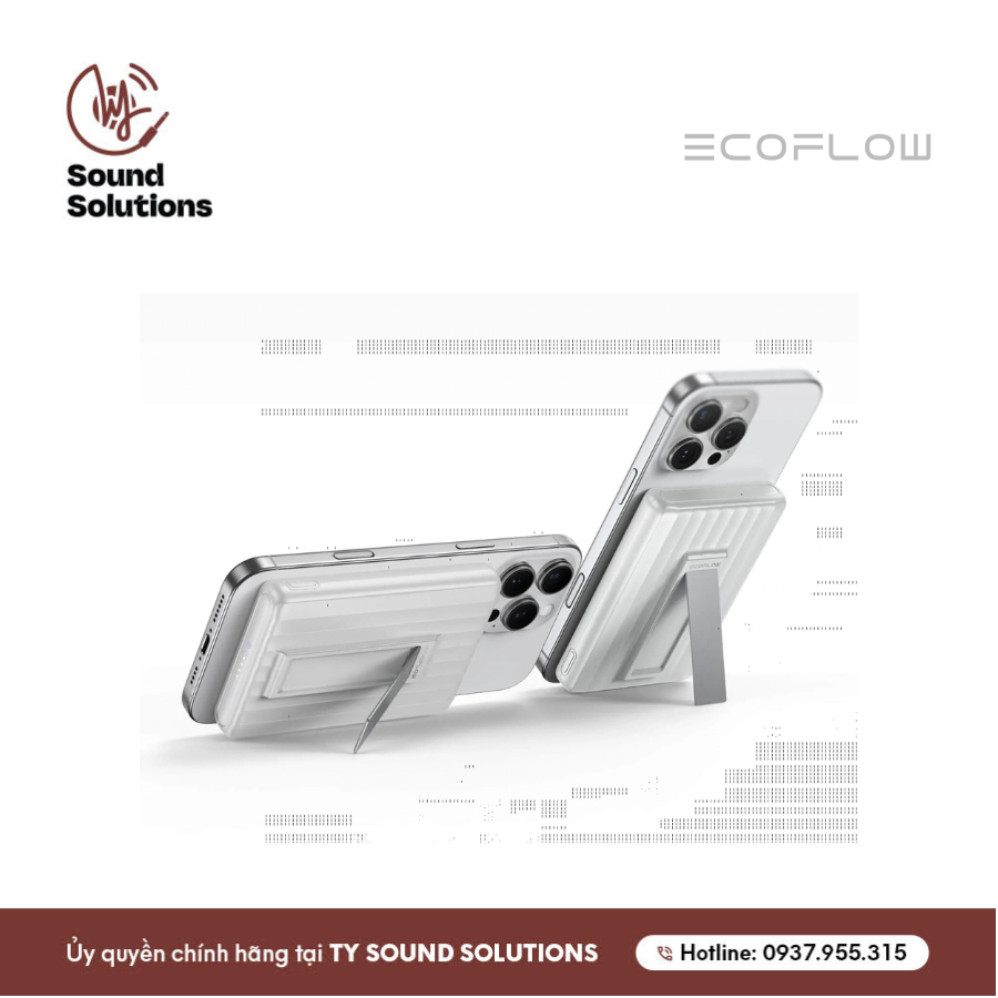 PIN SẠC DỰ PHÒNG - ECOFLOW RAPID MAG POWER BANK (10000MAH), EF-MB-001,SKU: EF-RAPIDQI1-10K