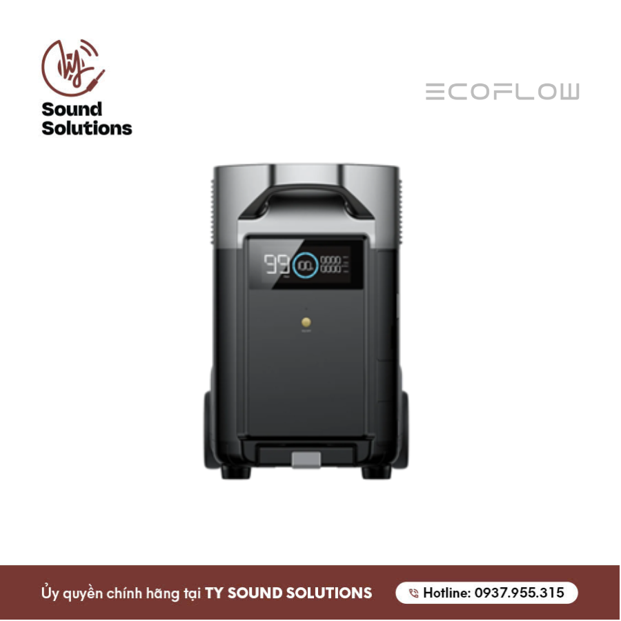 TRẠM TÍCH ĐIỆN CHÍNH HÃNG - ECOFLOW DELTA PRO EXTRA BATTERY