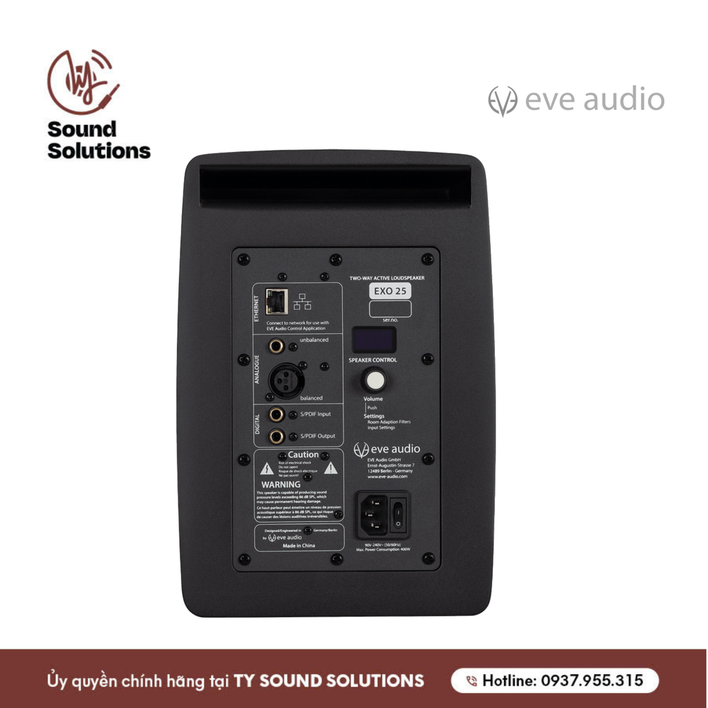 LOA KIỂM ÂM CHÍNH HÃNG - EVE AUDIO EXO 25