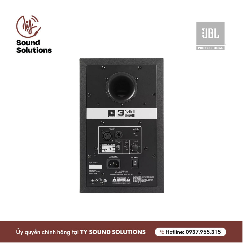 LOA KIỂM ÂM CHÍNH HÃNG - JBL PROFESSIONAL 305P MKII