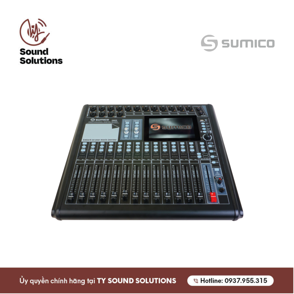 MIXER DIGITAL CHÍNH HÃNG - SUMICO DM20