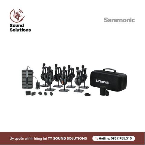  HỆ THỐNG TAI NGHE INTERCOM CHÍNH HÃNG - SARAMONIC WITALK9 7S 