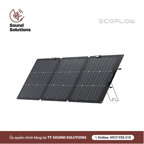  TẤM PIN NĂNG LƯỢNG MẶT TRỜI CHÍNH HÃNG - ECOFLOW 160W 