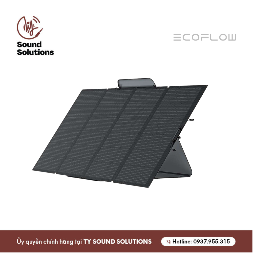 TẤM PIN NĂNG LƯỢNG MẶT TRỜI CHÍNH HÃNG - ECOFLOW 400W 48V