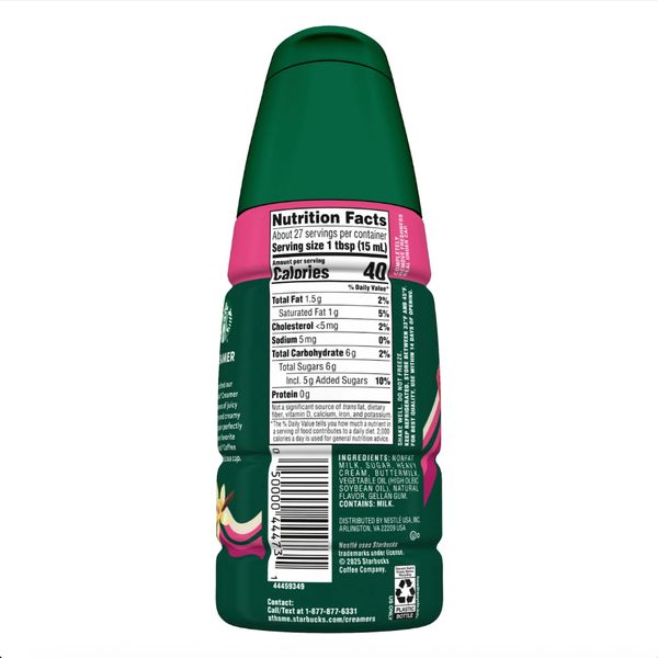[Size mới] KEM SỮA LỎNG Starbucks Raspberry Vanilla Flavored Coffee Cr ...