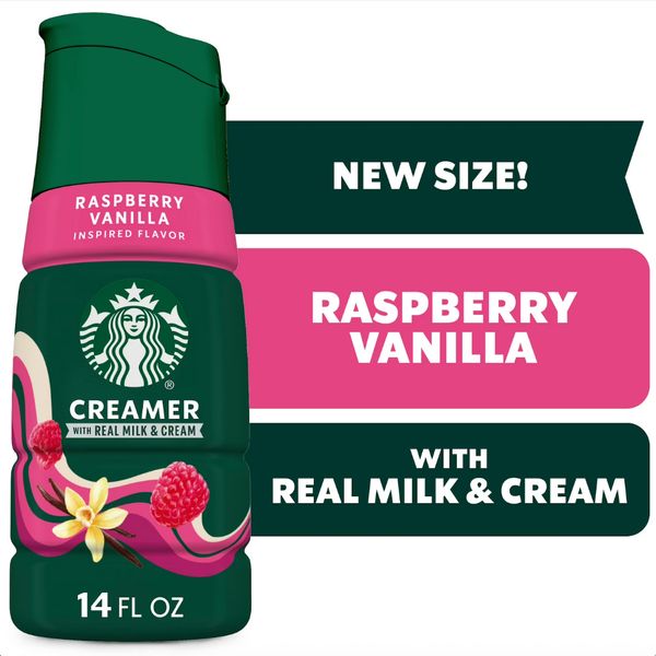 [Size mới] KEM SỮA LỎNG Starbucks Raspberry Vanilla Flavored Coffee Cr ...