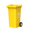 Thùng rác vàng 120 lít