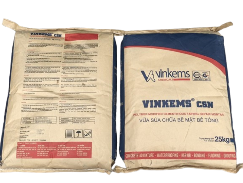  Vữa sửa chữa bề mặt bê tông - Vinkems CSN 
