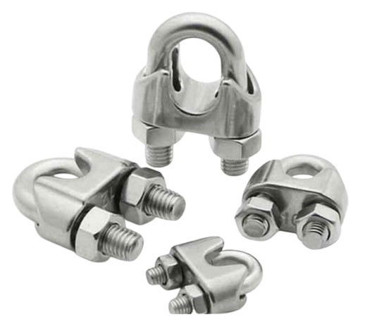  Ốc siết cáp D8 mạ kẽm 