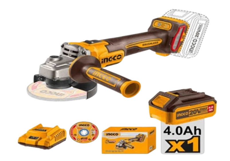  Máy mài góc dùng pin - Ingco CAGLI261021 (20V) 