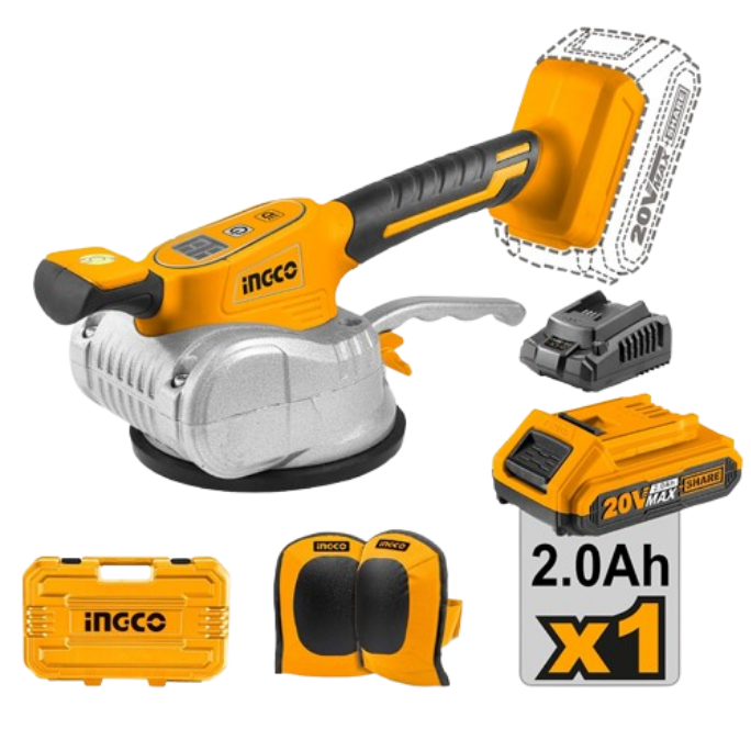  Máy ốp lát gạch dùng pin - Ingco CTVLI20101 (20V) 