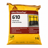 Sika MonoTop 610 - Vữa Sửa Chữa Kết Nối Và Bảo Vệ Cốt Thép 