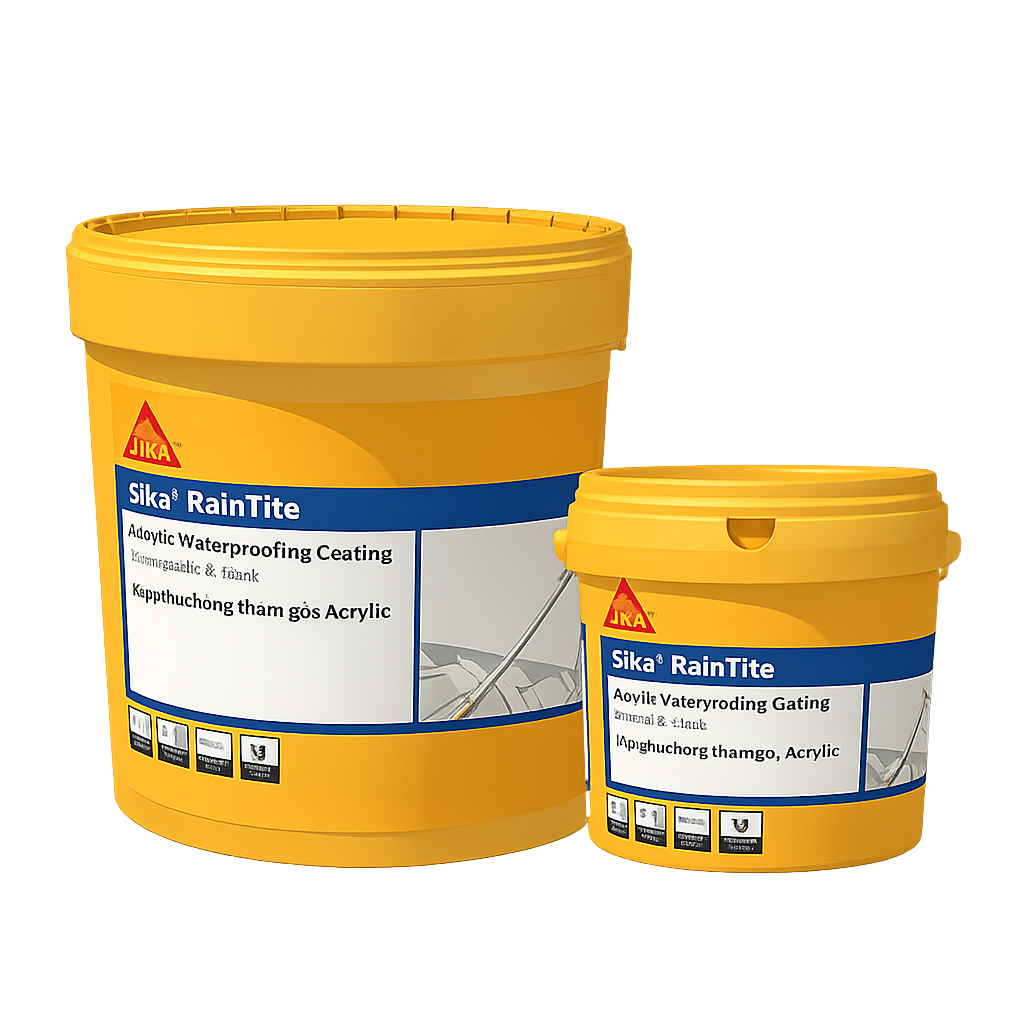  Sika RainTite - Sơn Chống Thấm Co Giãn Ngoài Trời 