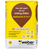  Keo Dán Gạch Webertai 2-in-1 – Hỗ Trợ Chống Thấm, Chuyên Dán Gạch Chồng Gạch 