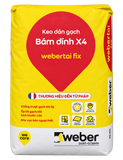  Keo Dán Gạch Webertai Fix – Keo Dán Gạch Nội Ngoại Thất Có Mái Che 