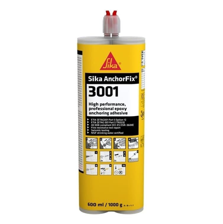 Sika AnchorFix 3001 - Keo Cấy Thép Epoxy Chịu Lực Cao 