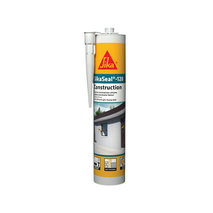  SikaSeal 128 - Keo Silicone Trung Tính Trám Khe Đa Năng 