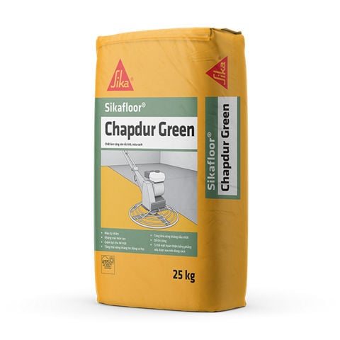  Sikafloor Chapdur Green - Bột Tăng Cứng Sàn Bê Tông Kháng Mài Mòn 