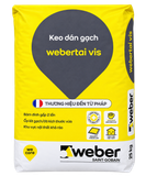  Keo Dán Gạch Webertai Vis – Keo Dán Gạch Thông Dụng Cho Khu Vực Nội Thất 