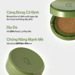 Phấn Nước Căng Bóng Glamrr Q Vegan Super Glow Cushion SPF50+/PA++++ (1 lõi x 15g)