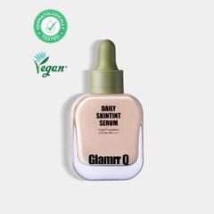 [MỚI] Kem Nền Căng Bóng Glamrr Q Daily SkinTint Serum Vegan Foundation SPF50+/PA++++ (30ml)