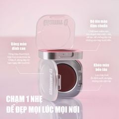 [DEAL ĐỘC QUYỀN] Combo Glamrr Q Kem Nền Serum Căng Bóng SkinTint 30ml + Má Hồng Kem Đa Năng Lip Cheek Pot 1.8g