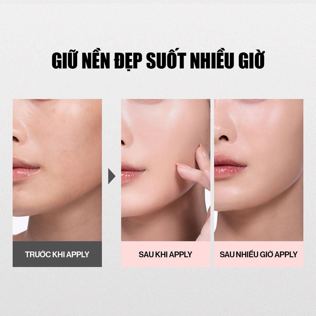 [New Version] Phấn Nước Glamrr Q Long Wear DD Cushion SPF50+/PA+++ (1 lõi x 12g)