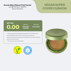 Phấn Nước Che Phủ Glamrr Q Vegan Super Cover Cushion SPF50+/PA+++ (1 lõi x 15g)
