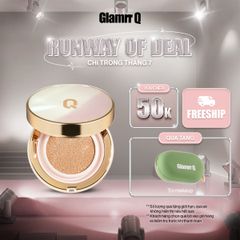 Phấn Nước Glamrr Q Long Wear DD Cushion SPF50+/PA+++ (1 lõi x 13g)