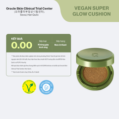 Phấn Nước Căng Bóng Glamrr Q Vegan Super Glow Cushion SPF50+/PA++++ (1 lõi x 15g)