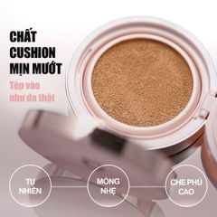 [New Version] Phấn Nước Glamrr Q Long Wear DD Cushion SPF50+/PA+++ (1 lõi x 12g)