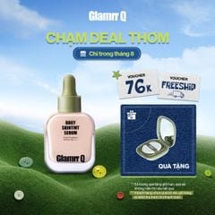 [MỚI] Kem Nền Căng Bóng Glamrr Q Daily SkinTint Serum Vegan Foundation SPF50+/PA++++ (30ml)