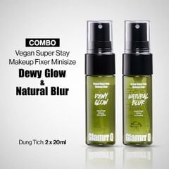 Xịt Khóa Nền Glamrr Q Vegan Super Stay Makeup Fixer