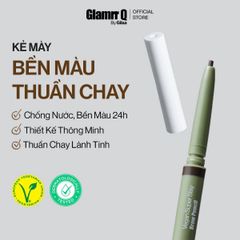 Chì Kẻ Mày Glamrr Q Bền Màu Thuần Chay Vegan Super Stay Brow Pencil (0.08g)