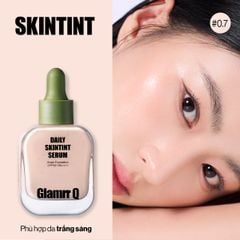 [MỚI] Kem Nền Căng Bóng Glamrr Q Daily SkinTint Serum Vegan Foundation SPF50+/PA++++ (30ml)