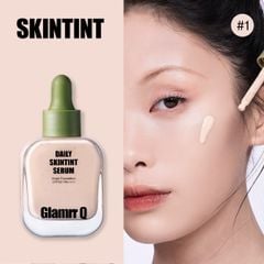 [MỚI] Kem Nền Căng Bóng Glamrr Q Daily SkinTint Serum Vegan Foundation SPF50+/PA++++ (30ml)