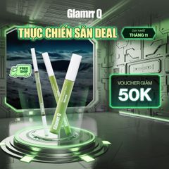Bộ 3 Trang Điểm Mắt Glamrr Q Chống Nước Thuần Chay (Mascara, Eyeliner, Eye Brow)